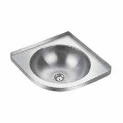 Custom Corner Stainless Steel Washbasin